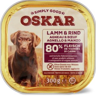 Oskar Simply Good · pâté · Lamb & Beef