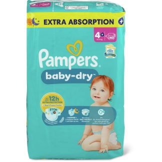 Pampers Baby Dry · Diapers · size 4+, 10-15kg