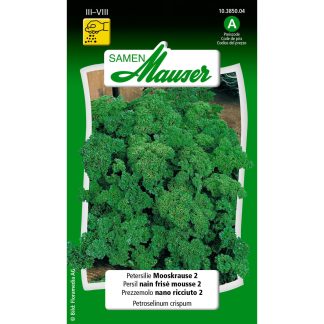 Samen Mauser · Herbs seeds · Parsley Moss ruffle 2