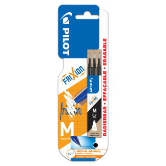 Pilot Frixion ball · Refill for rollerball pen · Black, 0.7 mm