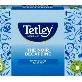 Tetley · black tea · decaffeinated