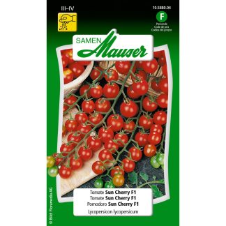 Samen Mauser · Vegetables seeds · Tomato Sun Cherry F1