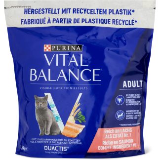 Vital Balance Adult · dry food for cats · Salmon and cereals