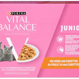 Vital Balance Junior · sliced in sauce · chicken and carrots