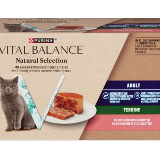 Vital Balance Natural Selection · pâté · Salmon and carrot