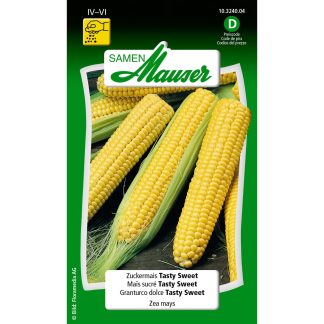 Samen Mauser · Vegetables seeds · Sweet corn Tasty Sweet