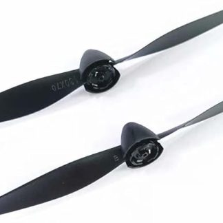 Комплект пропеллеров Volantex для радиоуправляемого самолета - 2-х черные адаптерные пропеллеры, совместимые с серией V761 (V761-1/3/4/5/8/9/11/12/13/14/15) P7610114