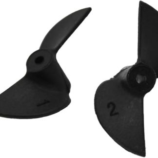 10 шт. гребных винтов для радиоуправляемой лодки, 2x30 мм, 2-лопастные нейлоновые винты для моделей радиоуправляемых лодок и кораблей, детали для самостоятельной сборки игрушечных моделей.