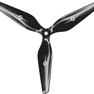 Многороторный FPV-ротор Master Airscrew Performance с 3-лопастным пропеллером 8x4.1 - черный - стандартный/тяговый/против часовой стрелки - Cinelifter, для полетов на дальние расстояния.