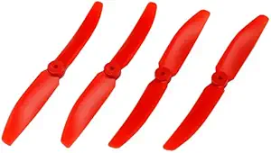 Набор красных пропеллеров Kyosho для дрона Zephyr Drone Racer KYODR005R