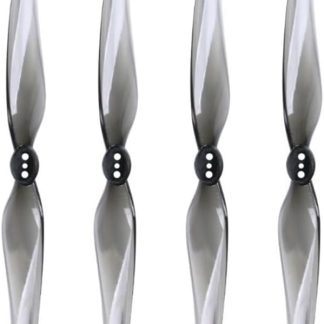 Для Nazgul 4030, пропеллер 4 дюйма, 2-лопастной, ветровой винт, 1,5 мм, для фристайла FPV, прозрачно-серый.