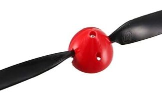 uxcell RC складные пропеллеры 11x6 дюймов, размер обтекателя D44xH43 мм, диаметр вала двигателя 3 мм, 2 лопасти, нейлоновые, для самолетов, вертолетов и игрушечных моделей.