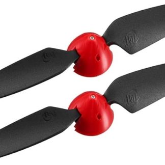 uxcell RC складные пропеллеры 8x6 дюймов, размер обтекателя D33xH29 мм, диаметр вала двигателя 2 мм, 2 лопасти, нейлон, 2 шт.