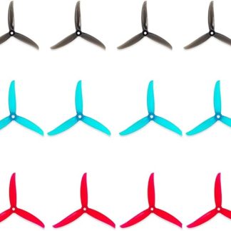 12 шт. трехлопастных пропеллеров Gemfan Vannystyle Vanover 5136 5.1X3.6X3 для FPV-дронов фристайла 5 дюймов, детали для самостоятельной сборки.