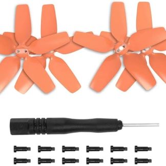 4 шт. пропеллеров для дрона Avata 2925S с быстросъемным креплением, совместимые с квадрокоптером DJI Avata, оранжевые.
