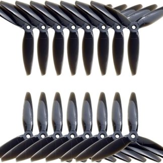 Комплект из 8 пар пропеллеров VERBANA RC Drone 5150 для гоночных FPV-дронов, 5-дюймовые пропеллеры, вращающиеся по часовой стрелке и против часовой стрелки, для замены аксессуаров и запасных частей для 5-дюймовых гоночных FPV-дронов.