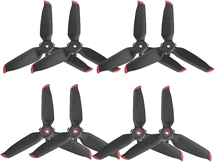 8 сменных пропеллеров для дрона DJI FPV, малошумные лопасти.