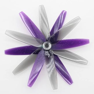 2/6 пар трехлопастных пропеллеров Gemfan Windancer GEMFAN 51-3D GF 513D PC для FPV-дронов и квадрокоптеров (цвет: 4 пары, серый)