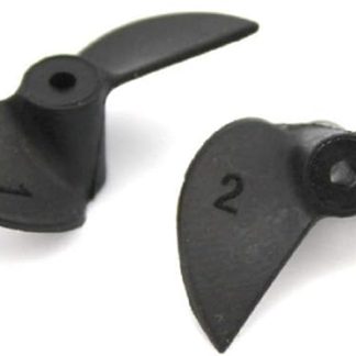 10 пар гребных винтов для радиоуправляемых лодок, 2-лопастные, нейлоновые, 2x30 мм, для валов диаметром 2 мм, для радиоуправляемых моделей кораблей.