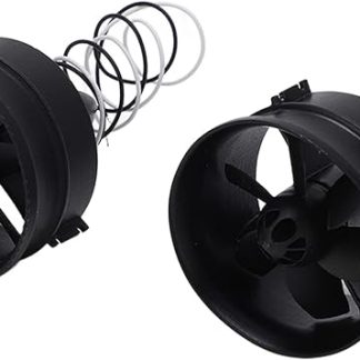 Комплект высокопроизводительных двухкомпонентных пропеллеров RC Duct с электрическим вентилятором для моделей самолетов.