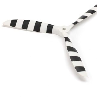 Пропеллер E-flite 8 x 6.5 с тремя лопастями, вращающийся против часовой стрелки, EFLP080653BCC