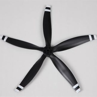 10x7 5-лопастной пропеллер для радиоуправляемого самолета FMS PC-21 1100 мм, запасные части для любительской модели самолета.