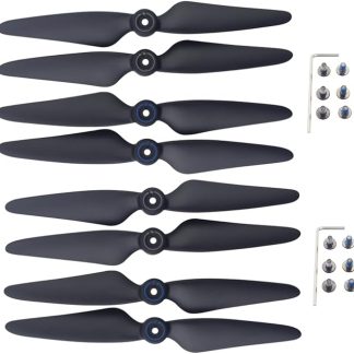 8 пропеллеров для квадрокоптера SJRC F7 F7pro F7S F7GB2 9800FT RC, запасные лопасти для дронов с дистанционным управлением.