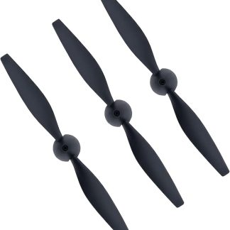 CKYSCHN 3 шт. запасных пропеллеров для радиоуправляемых самолетов, 2 лопасти, сменные пропеллеры для радиоуправляемых самолетов Spitfire 761-12 с защитными накладками и адаптерами.