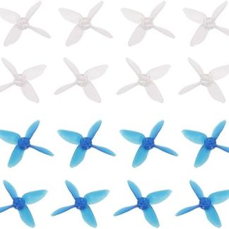 12 пар микропропеллеров AVAN 2 дюйма, 4-лопастные, прозрачные, вращаются по часовой стрелке и против часовой стрелки, для двигателя 1106 1104, для радиоуправляемого гоночного дрона.