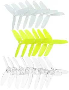 10 пар 3050/3140 3-лопастных пропеллеров, 3 дюйма, по часовой и против часовой стрелки, для FPV-гоночного дрона-квадрокоптера RC Racer (3050)