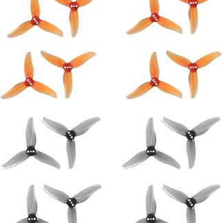 8 пар трехлопастных пропеллеров Gemfan Hurricane 2520 2.5X2X3 1.5 мм для FPV-дрона фристайла 2.5 дюйма 1106 1404