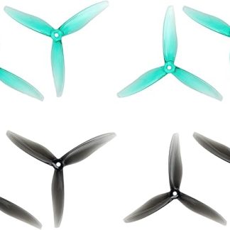 Пропеллеры Gemfan Hurricane 6045 6 дюймов, 3-лопастные, совместимы с бесщеточным двигателем 2506-2806.5KV для FPV-дрона, 8 шт., 4CW 4CCW