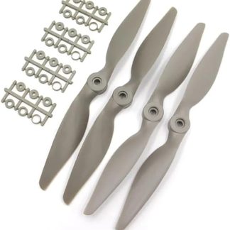 2 пары нейлоновых двухлопастных пропеллеров Gemfan 6x4E 6x4R 6040 9x6E 9x6R 9060 CW CCW для бесщеточного двигателя, радиоуправляемых самолетов, аксессуаров и запчастей (2 пары 9060)