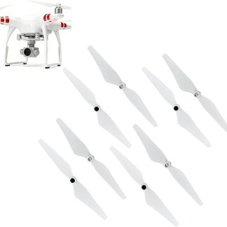 4 пары самозатягивающихся (по часовой/против часовой стрелки) пропеллеров 9450 для дронов DJI Phantom 2, 3 Professional, Advanced Series, малошумные пропеллеры, запасные части для лопастей дронов.