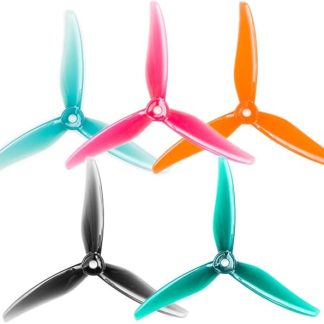 10 пар трехлопастных пропеллеров Gemfan Hurricane 51466 V2 MCK 5,1 дюйма, вращающихся по часовой стрелке и против часовой стрелки, совместимых с бесколлекторными двигателями FPV гоночных дронов 2207 2208 2205-2306 (10 пропеллеров по часовой стрелке + 10 пропеллеров против часовой стрелки).