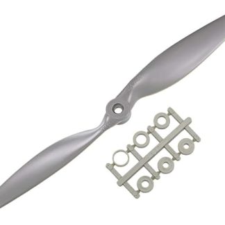 Пропеллеры uxcell RC CW 12x6 дюймов, 2-лопастные, нейлоновые, серые, с переходными кольцами.