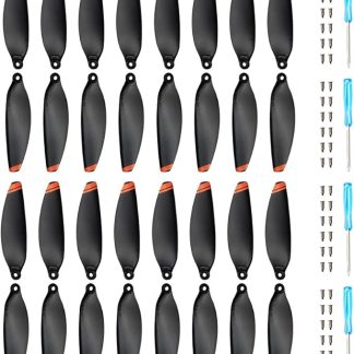 (32 шт.) Пропеллеры для дронов DJI Mini 4K/Mavic Mini 2/ Mini SE/Mini 2 SE. Запасные пропеллеры, лопасти, аксессуары для квадрокоптеров. Быстросъемные малошумные пропеллеры.