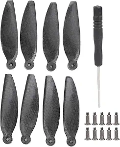 10 шт. сменных лопастей из углеродного волокна для дрона Mavic Mini 2, радиоуправляемой модели.