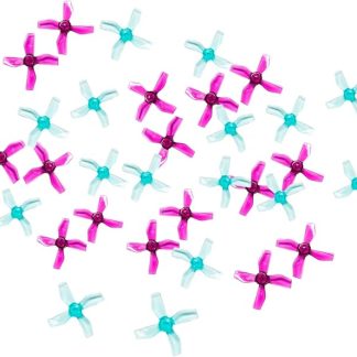 Gemfan 24 шт. 1220-4 31 мм 4-лопастные пропеллеры Tiny Whoop 0.8 мм для Betafpv Cetus и Eachine E010 JJRC H36 FPV квадрокоптера с бесщеточными двигателями 0703-1103