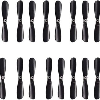 Миниатюрный пропеллер для квадрокоптера, пропеллер для радиоуправляемого летательного аппарата, миниатюрный пропеллер, подходящий для малых и средних беспилотных летательных аппаратов, 20 пропеллеров, 35, 37, 42, 46 мм и т. д. (46 мм/1,8 дюйма)