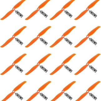 Пропеллеры MECCANIXITY 6035 6x3.5, 2-лопастные, для самолетов с неподвижным крылом, оранжевые, сменные, с переходными кольцами, комплект из 16 штук.