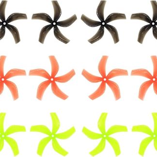 Пропеллер Gemfan D4-5 с 5 лопастями, крепление M5, 4 дюйма, для FPV мини-мультикоптера, аксессуары для радиоуправляемых моделей, 12 шт., 6CW, 6CCW