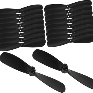 Лопасти пропеллера для радиоуправляемых моделей самолетов диаметром 45 мм, 10 пар, совместимые с мини-дронами и моделями самолетов. Детали и аксессуары для самостоятельной сборки самолетов.