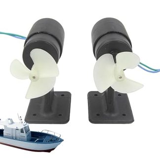2 шт. мотора для радиоуправляемой лодки, водонепроницаемый подводный двигатель 10-20 В - двигатель для самодельной реактивной лодки-робота | RC-пропеллер