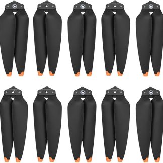 (10 шт.) Малошумные запасные лопасти для дронов DJI Air 3/Air 3S с быстросъемным креплением.