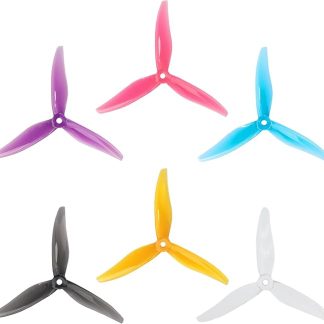 12 пар 3-лопастных пропеллеров Gemfan 5129 для гоночного FPV-дрона Yuki с бесщеточным двигателем 2207 2306.
