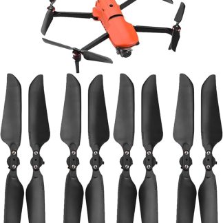 Малошумные пропеллеры, совместимые с дронами Autel Robotics EVO 2/ EVO 2 Pro/EVO II/EVO II Pro. Быстросъемные складные крылья, сменный аксессуар для квадрокоптера (4 пары).