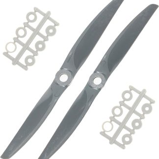 Пропеллеры XOAR x Gemfan RC Vortex 10x7 10 дюймов, 2 лопасти, из стекловолокна и нейлона, для электрических радиоуправляемых самолетов (10 x 7, трактор, комплект из 2 шт.)
