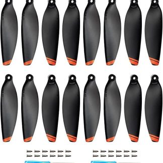 16 шт. миниатюрных 4K пропеллеров, малошумные сменные пропеллеры для дронов DJI Mavic Mini 2/Mini 2 SE/Mini SE/Mini 4K, быстросъемные лопасти, аксессуары.