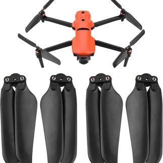 Малошумные пропеллеры, совместимые с дронами Autel Robotics EVO II/Pro/EVO 2 Pro/EVO 2. Лопасти с быстросъемными складными крыльями. Запасной аксессуар для квадрокоптера.